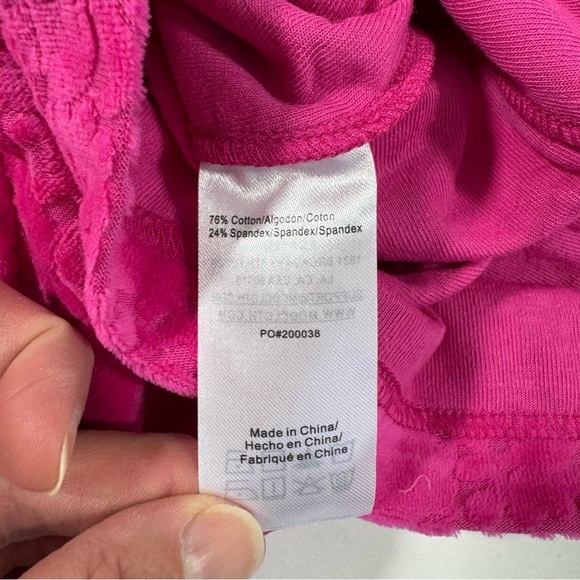 New ModCloth Beach Chaser Velour Romper Sweet Berry Pink - Picture 6 of 9